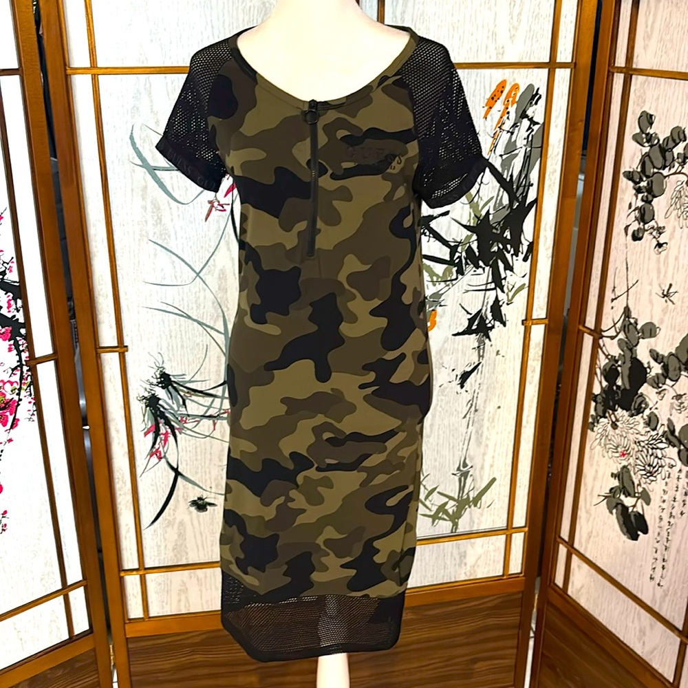 Guess camouflage dress
